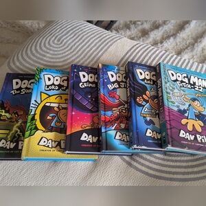 Dog Man Book Series by - Colorful Collection